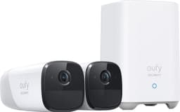 Eufy Cam 2 Pro 2-pakk+Eufy Security HomeBase 2 smart overvåkningssett