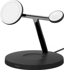 Belkin Boost Charge Pro 3-i-1 trådløs oplader med MagSafe 15W (sort)
