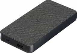 Sandstrøm 10.000mAh powerbank med 10 W trådløs opladning (sort)