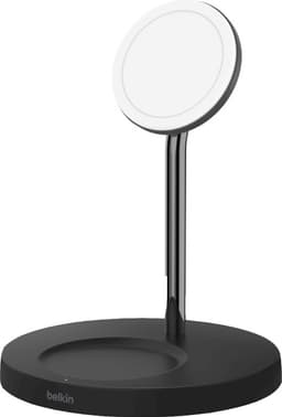 Belkin Boost Charge Pro 2-i-1 trådløs lader med MagSafe 15 W (sort)
