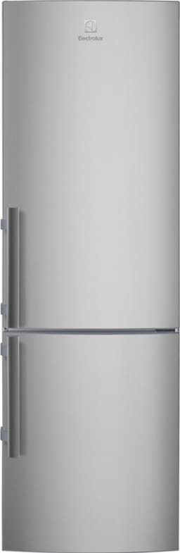 Electrolux kombiskap LNT5NF33X3 (rustfritt stål)