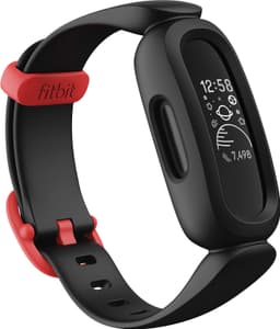 Fitbit Ace 3 aktivitetsmåler for barn (sort/rød)