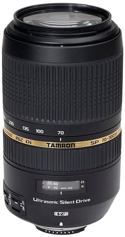 Tamron SP 70-300 mm F/4-5,6 VC USD objektiivi (Canon)