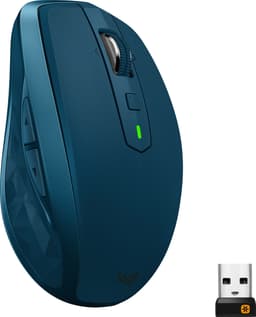 Logitech MX Anywhere 2S trådløs Bluetooth mus (grønn)