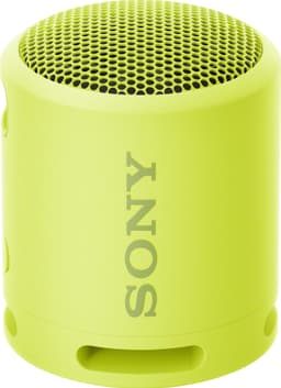 Sony bärbar trådlös högtalare SRS-XB13 (citrongul)