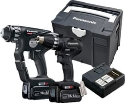 Panasonic EYC250LJ2G 18V borrhammare + borrpaket