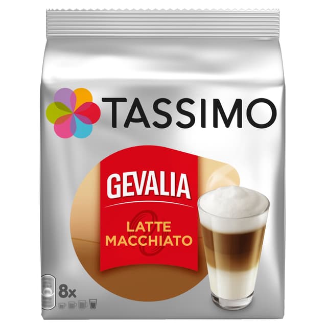 Tassimo kapslar - Gevalia Latte Macchiato (8 st)