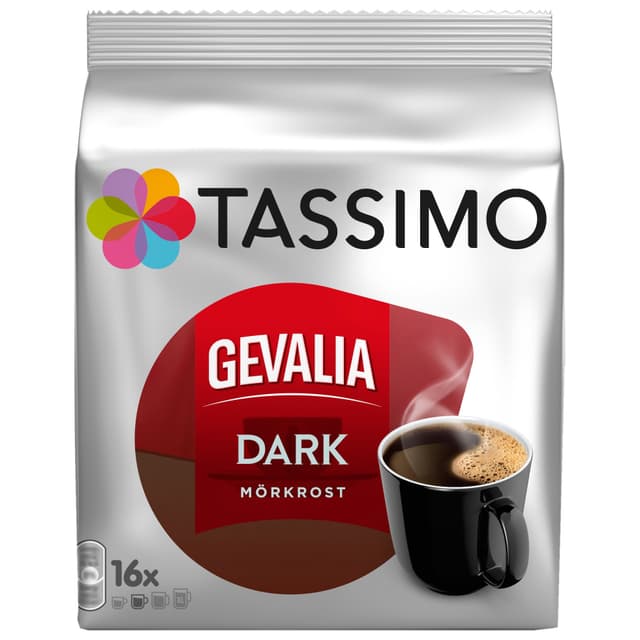 Tassimo kapslar - Gevalia Mörkrost TAS4031544