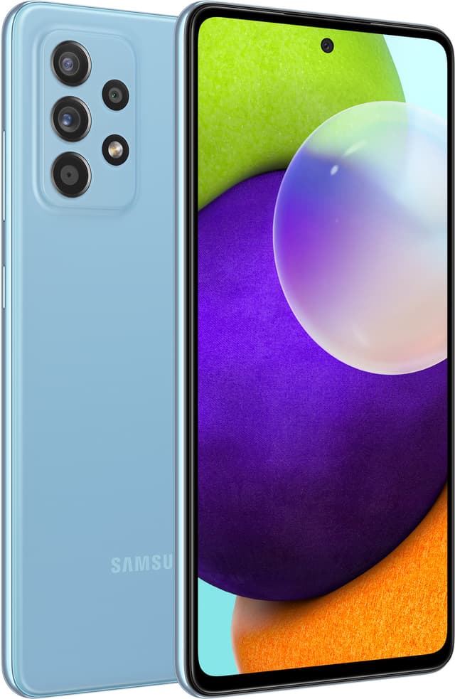 Samsung Galaxy A52 4G smartphone 6/128GB (awesome blue) | Elgiganten