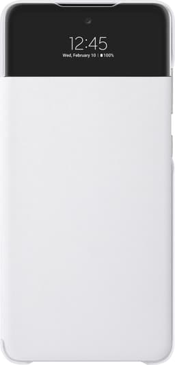 Samsung S View plånboksfodral för Galaxy A52/A52s (vitt)