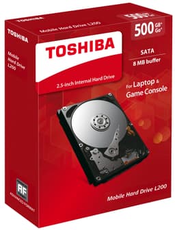 Toshiba L200 2.5" intern harddisk 500 GB