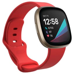 Sport armbånd till Fitbit Sense - Rød