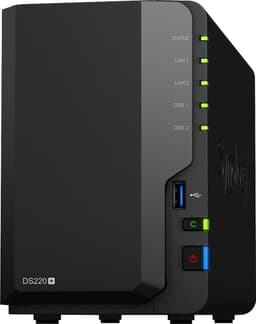 Synology DiskStation DS220+ 2-Bay personlig NAS-system