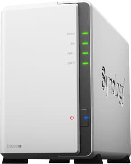 Synology DiskStation DS220j  2-Bay personlig NAS-system