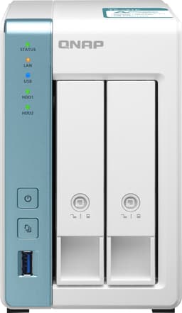 Qnap TS-231K NAS Bay Tower NAS järjestelmä