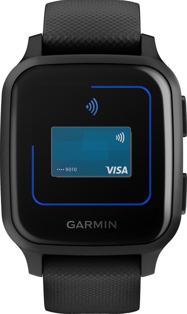 Garmin Venu Sq Music Edition smartklokke (sort) - Elkjøp