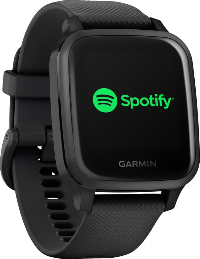 Garmin Venu Sq Music Edition smartklokke (sort) - Elkjøp