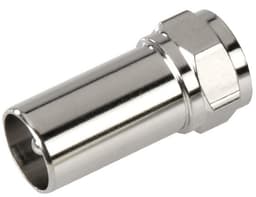 Triax adapter koaksialkobling til F-kobling (2 pk)