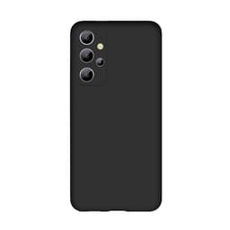 Samsung Galaxy A72 Nestemäinen silikoni Kotelo- Black