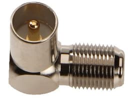Triax antenneadapter F-hun til IEC-han (2 pk)