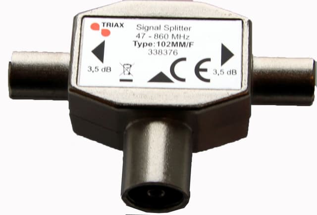 Triax toveis antennesplitter (IEC)