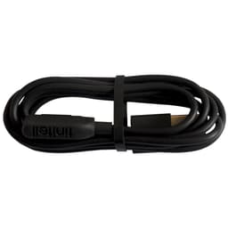 Tinitell magnetisk USB-laddkabel (svart)