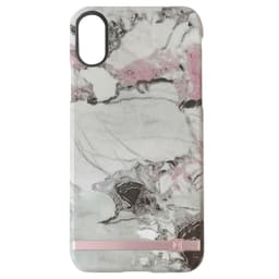 Uunique printtisuojakuori iPhone X (harmaa/pinkki)