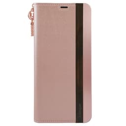 Uunique Folio shimmer iPhone X fodral (rosa)