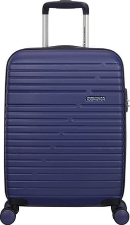 American Tourister Aeroracer Spinner kabinekuffert 55/20 cm (blå)