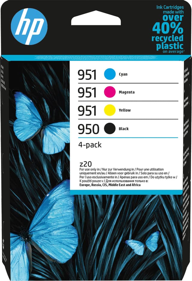 HP 950/951 bläckpatron kombiförpackning (CMYK)