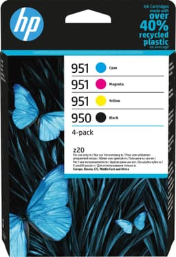 HP 950/951 blekkpatroner kombo-pakke (CMYK)