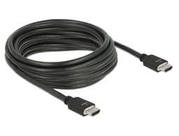 DeLock-certificeret 5m Ultra High Speed ​​HDMI 8K 60Hz 4K 120Hz 48Gbps Dynamisk HDR eARC Game Mode VRR Dolby ATMOS Nylon flettet kabel Forgyldte stik HDMI 2.1