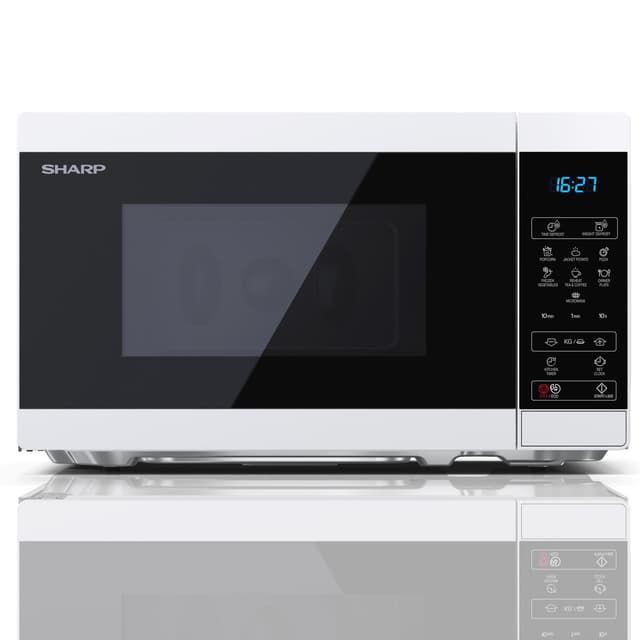 Mikrobølgeovn 20l Digital panel 800W Hvit