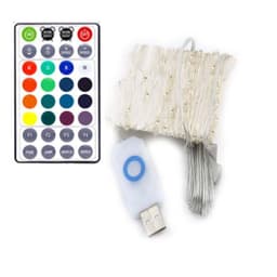 Smart RGB ljusslinga med app 5 meter 50 LED