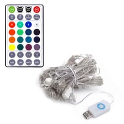 INF Smart RGB ljusslinga med app 10 meter 100 LED