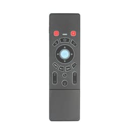 Fjernkontroll / Trådløst minitastatur LED og Touchpad Black