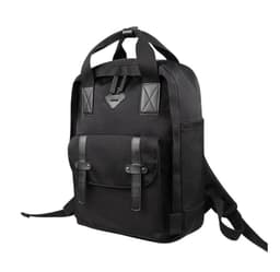 Ryggsäck för laptop 15.6 tum polyester vattentät Svart