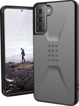 Samsung Galaxy S21 Plus Cover Civilian Sølv