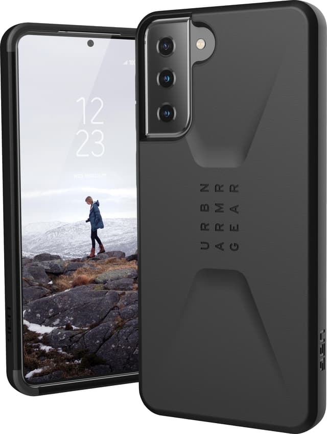 Samsung Galaxy S21 Plus Skal Civilian Svart