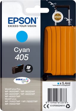 Epson 405 mustekasetti C13T05G24020 (syaani)