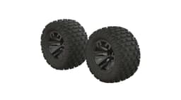AR550045 Fortress MT Tire Set Glued Black Chr (2)