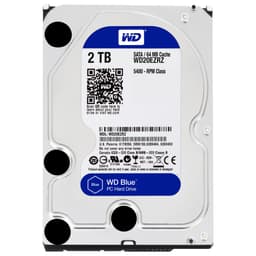 WD Desktop Blue 3.5" intern hårddisk (2 TB)