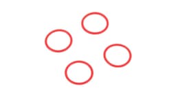 AR716010 O-Ring 19x1mm (4pcs)