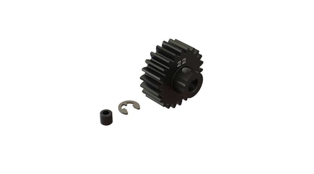 ARRMA 14T Mod1 Safe-D Ritzel Aus Stahl – Robustes Zahnrad Für RC-Cars, Perfekt Für 5 Mm Motorwelle