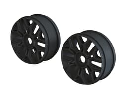 ARA510120 1/8 Buggy Wheel (Black/2pcs)