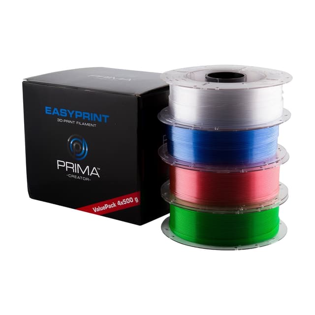 EasyPrint PETG Value Pack 1.75mm 4x500g 4-farger