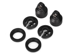 TRX-7764 Shock Caps/Spring Perch/Adjuster (2)