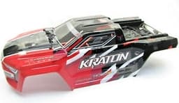AR406156 Body Painted Red w/Decals: Kraton 6S BLX