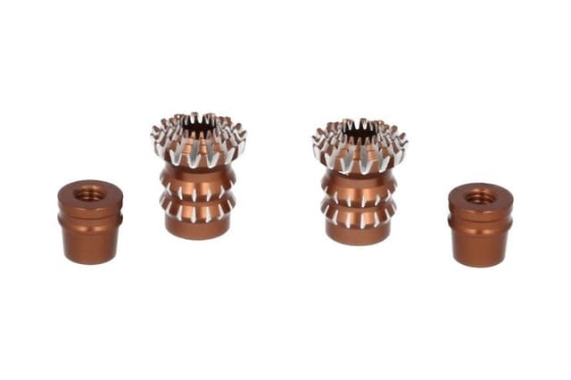 FrSky M4 Stick End Lotus Gold. 2stk