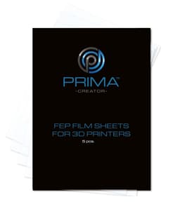 PrimaFEP Film Sheets for 3D Printers140x200 5pack